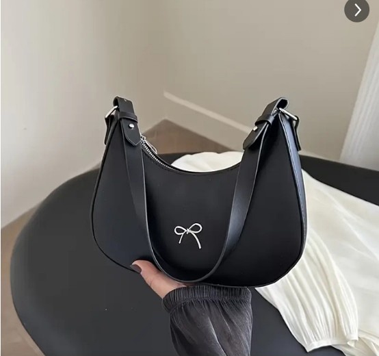 Women’s Bow Detail Shoulder Bag – Stylish Everyday Handbag