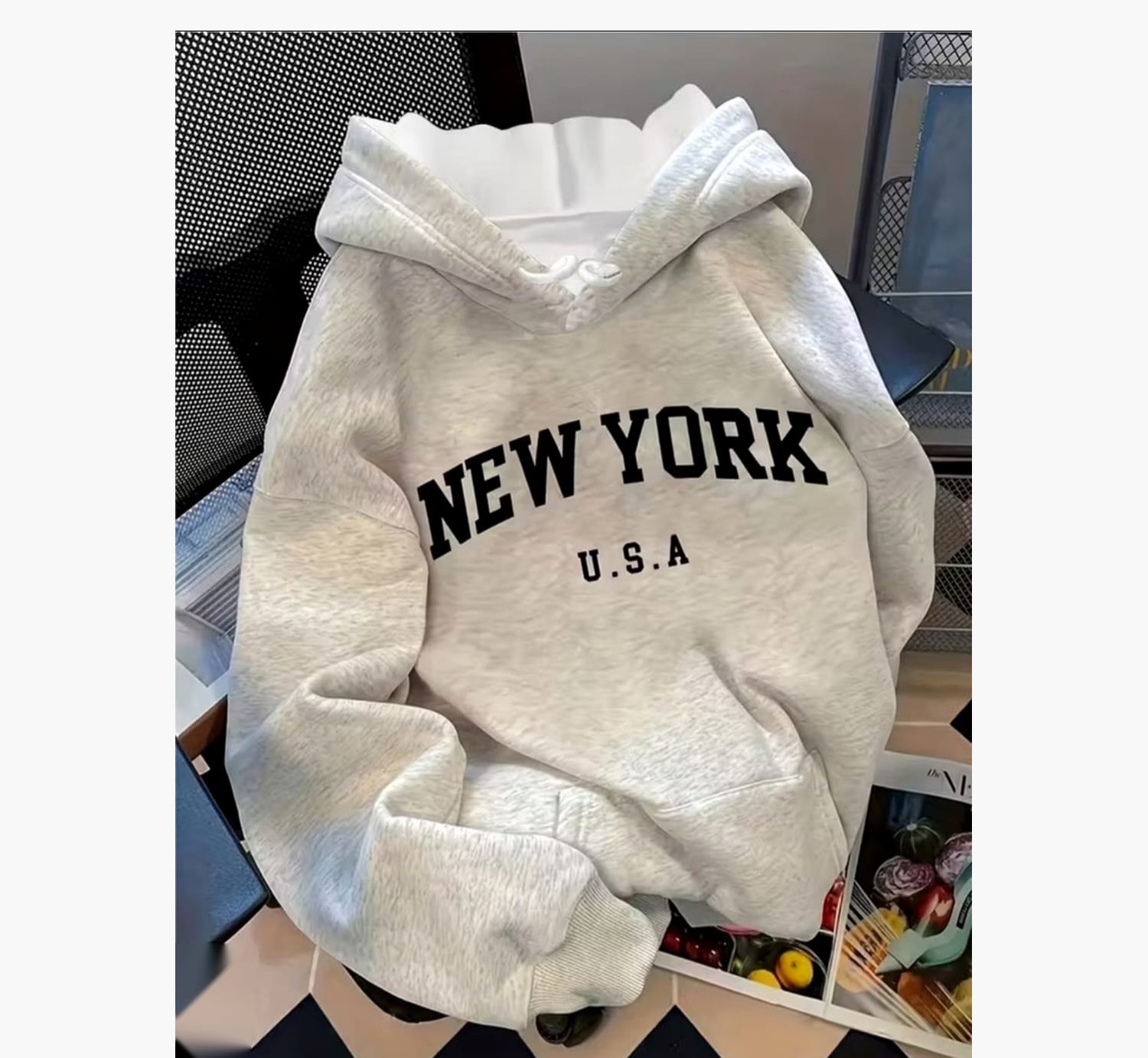 Women's New York USA Graphic Pullover Hoodie